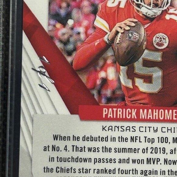 2023 Panini Phoenix Patrick Mahomes II #19 SSP Celestial 1/1 Chiefs BGS 9 MINT - Picture 4 of 4